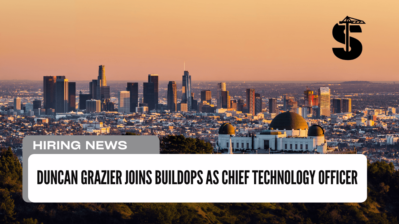 Duncan Grazier Joins BuildOps as Chief Technology Officer