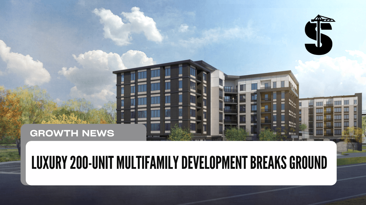 Luxury 200-Unit Multifamily Development Breaks Ground