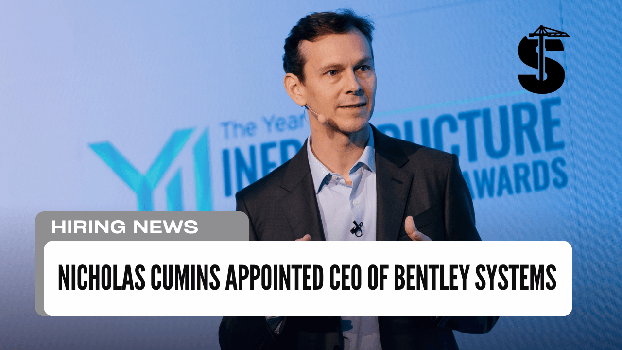 Nicholas Cumins Appointed CEO of Bentley Systems