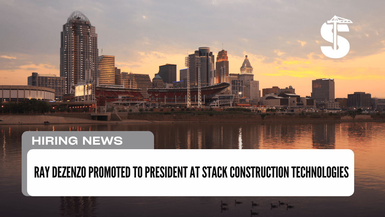 Ray DeZenzo Promoted to President at STACK Construction Technologies